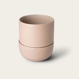 Minimalist Fable Home Large Planter Shoreline Sand Matte Ceramic NWT